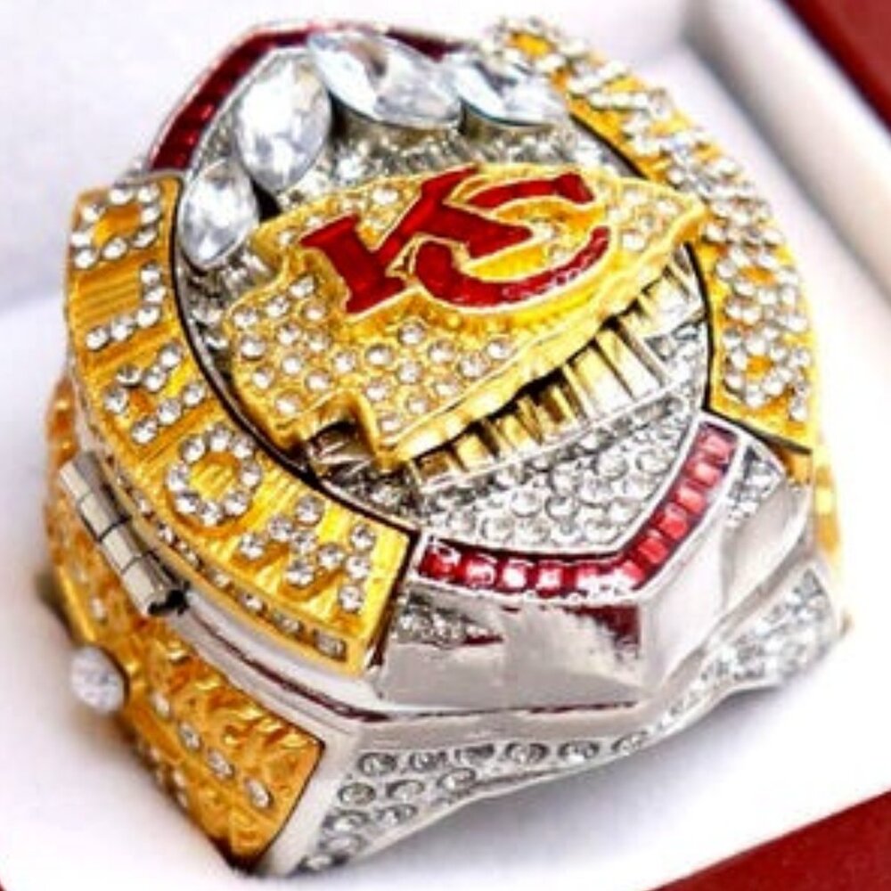 Kansas City Chiefs Championship Ring... USA Premium Version